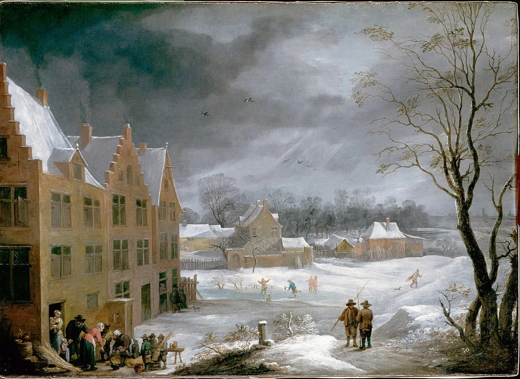 Paesaggio con neve - Dulwich Picture Gallery